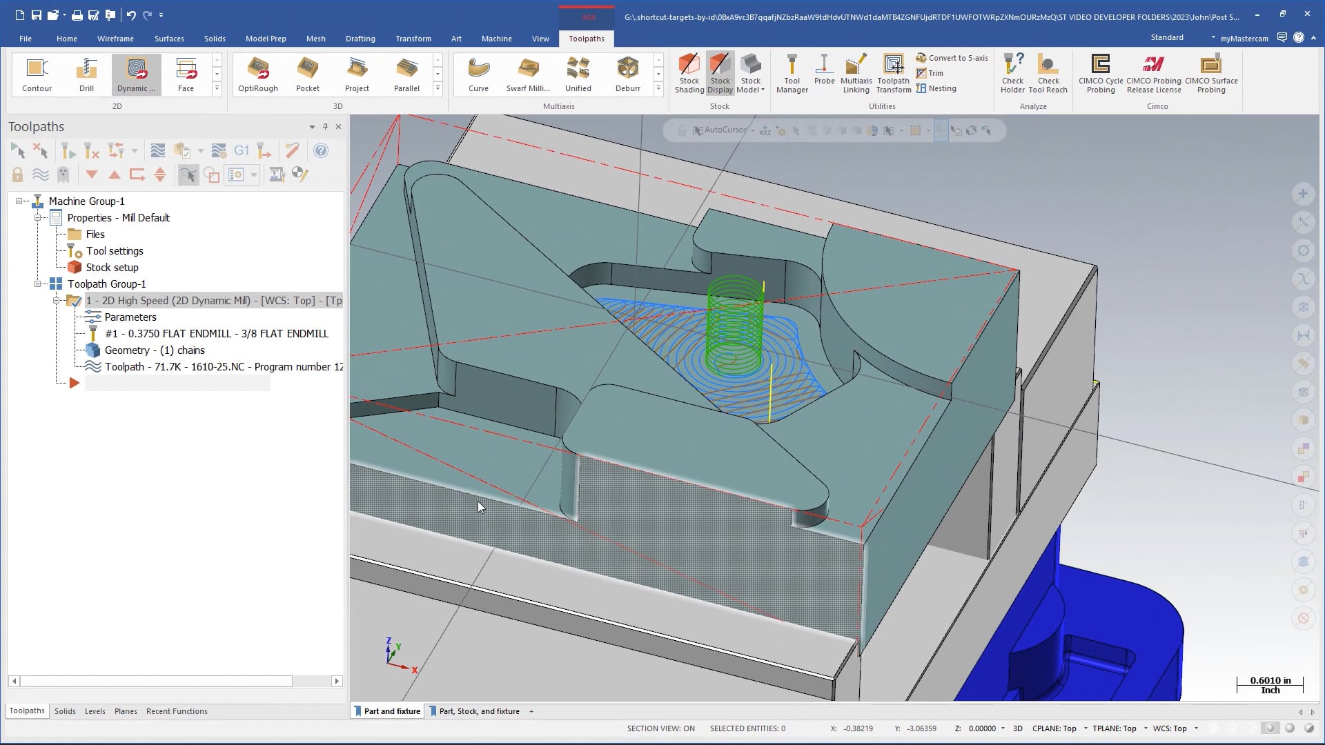 2D HST & Dynamic Toolpaths