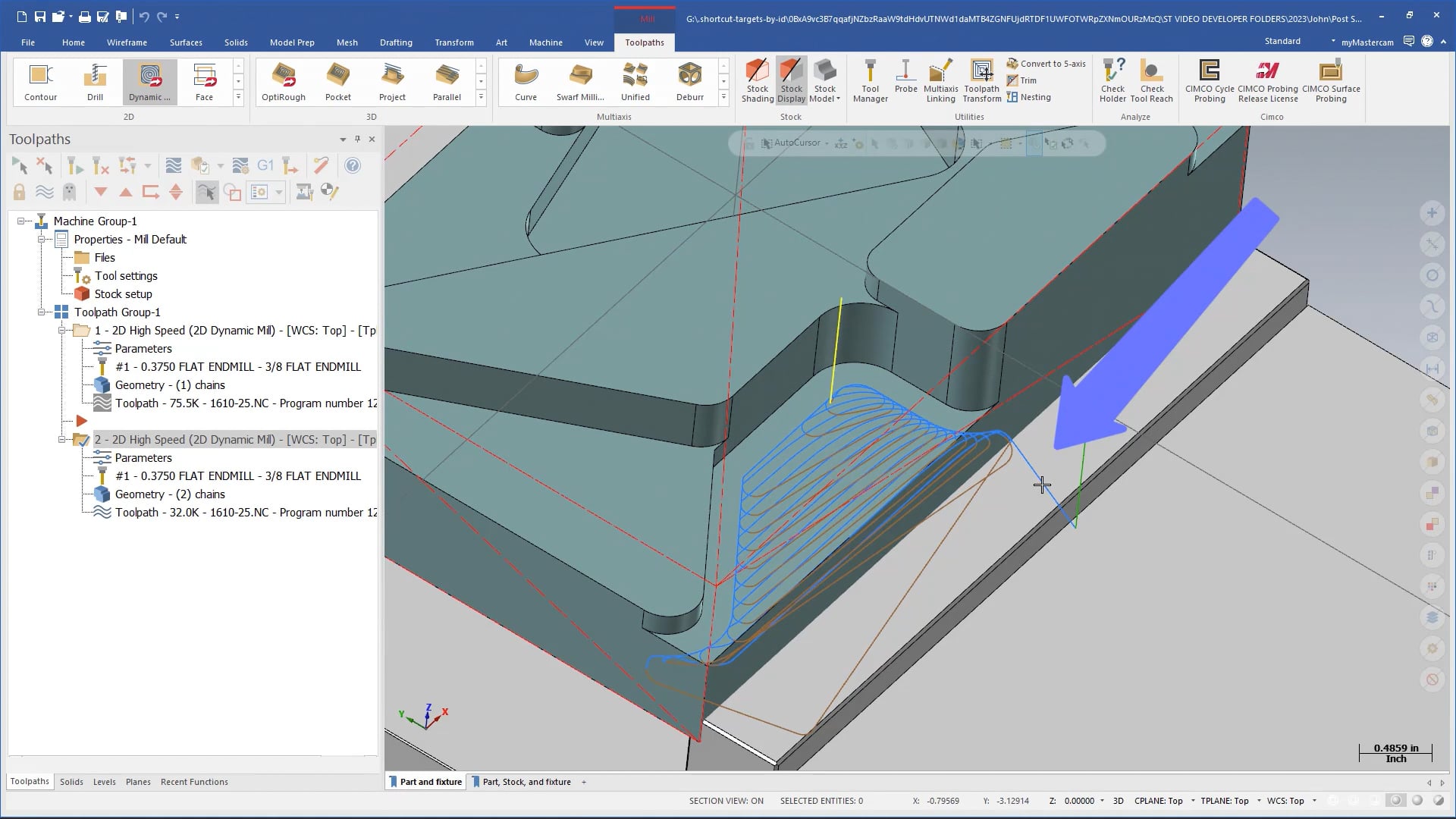 2D HST & Dynamic Toolpaths