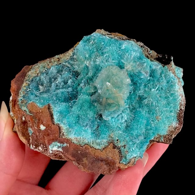 Aurichalcite with Calcite (fine locality specimen)