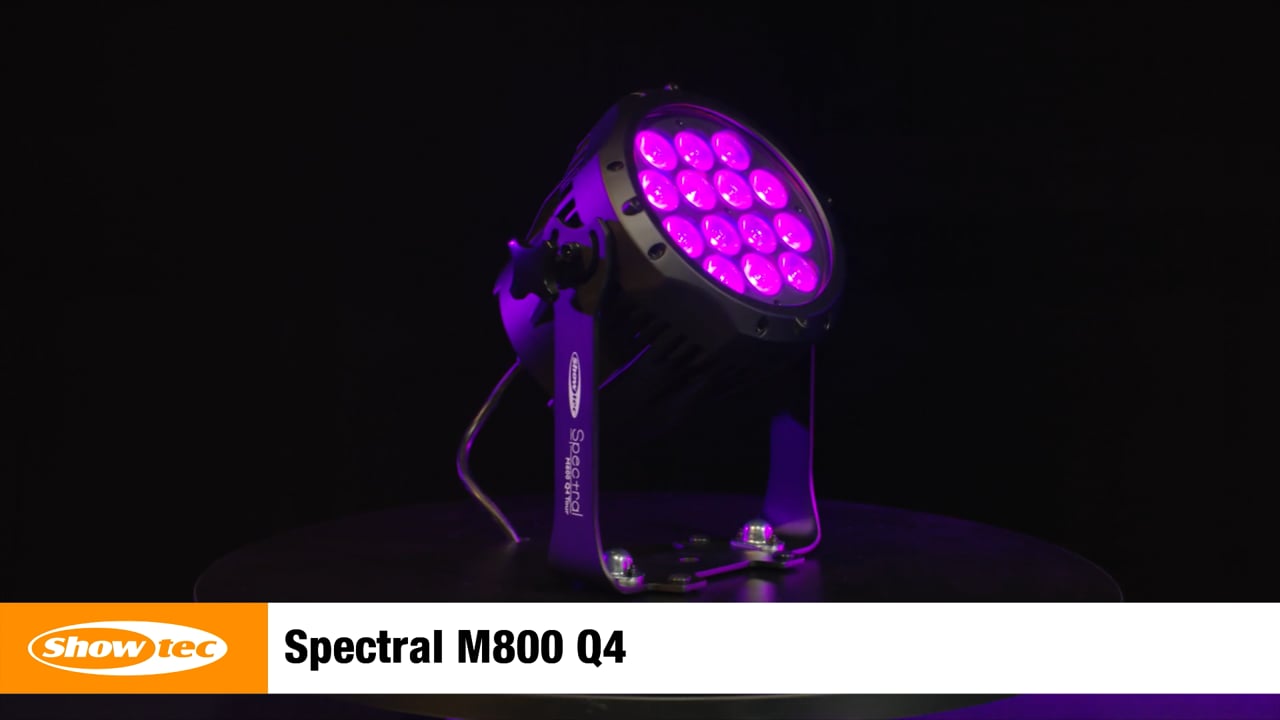 Showtec Spectral M800 Q4 Tour. Productcode: 43570.