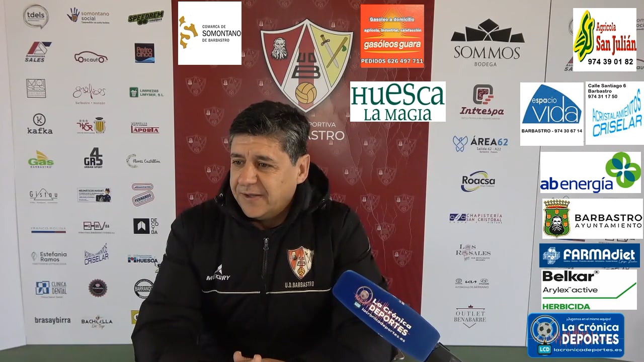 LA PREVIA / CD Robres - UD Barbastro / JOSETE (Entrenador Barbastro) Jornada 16 / 3ª División