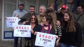 El primer premi de la Loteria del Nen cau íntegrament a l'Escala