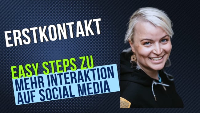 Erstkontakt mit neuen Followern