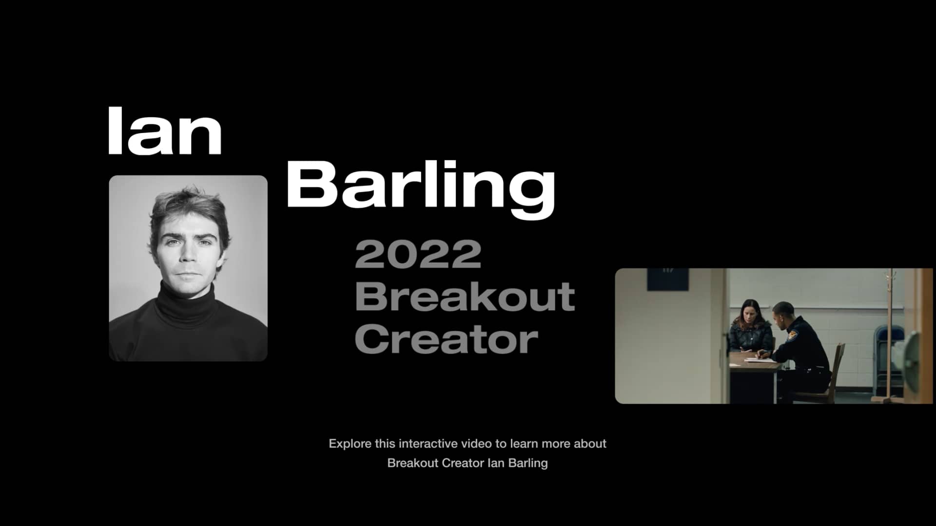 Ian Barling Breakout Creator of 2022 on Vimeo