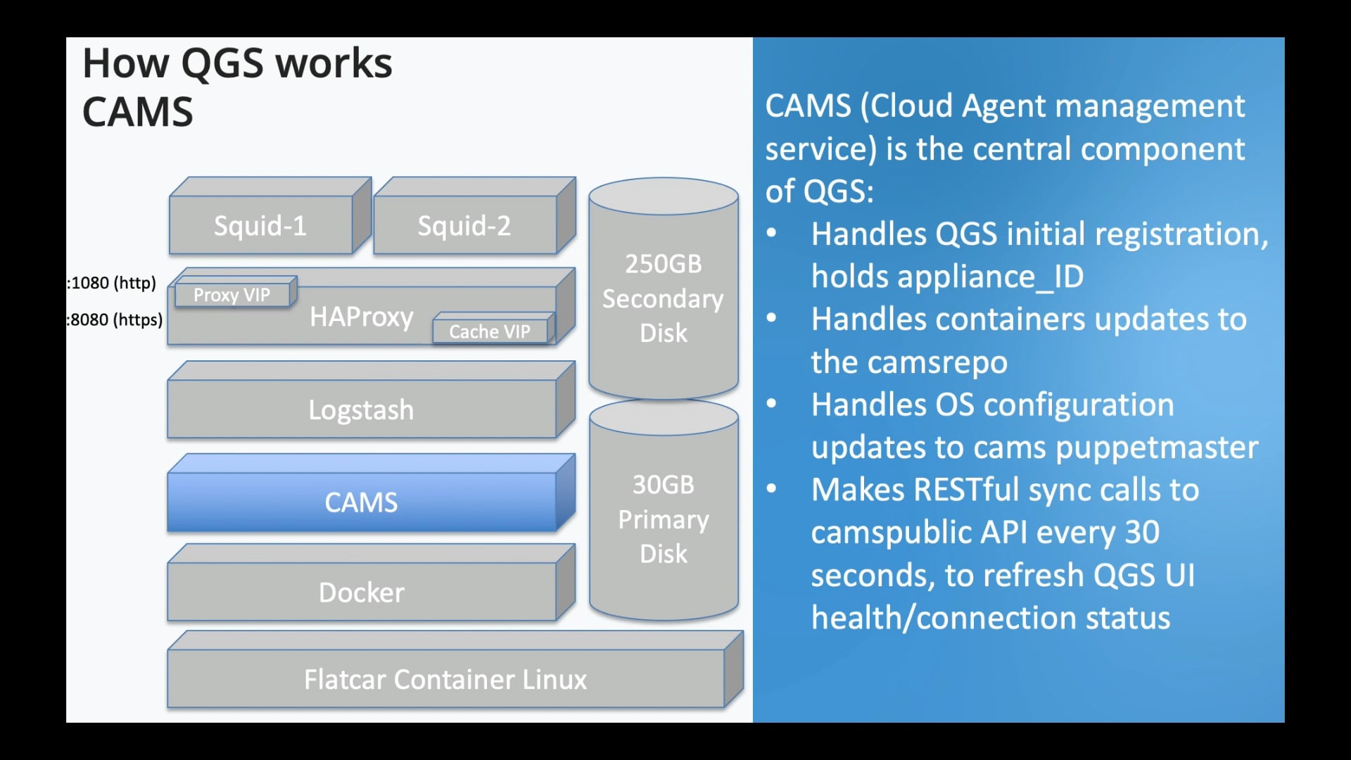 QGS - CAMS