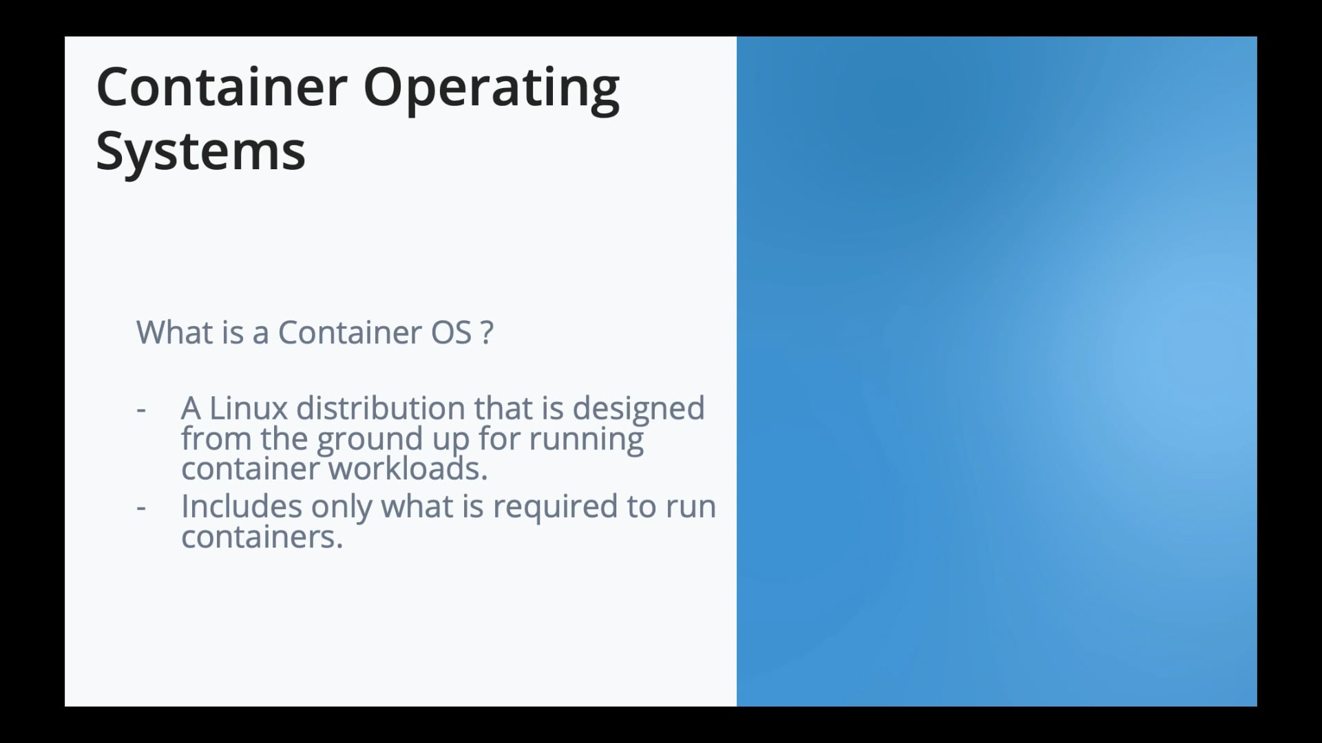 QGS - Container OS