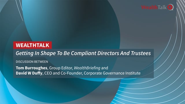 WEALTHTALK: Interview With CEO, Founder Of Corporate Governance Institute placholder image