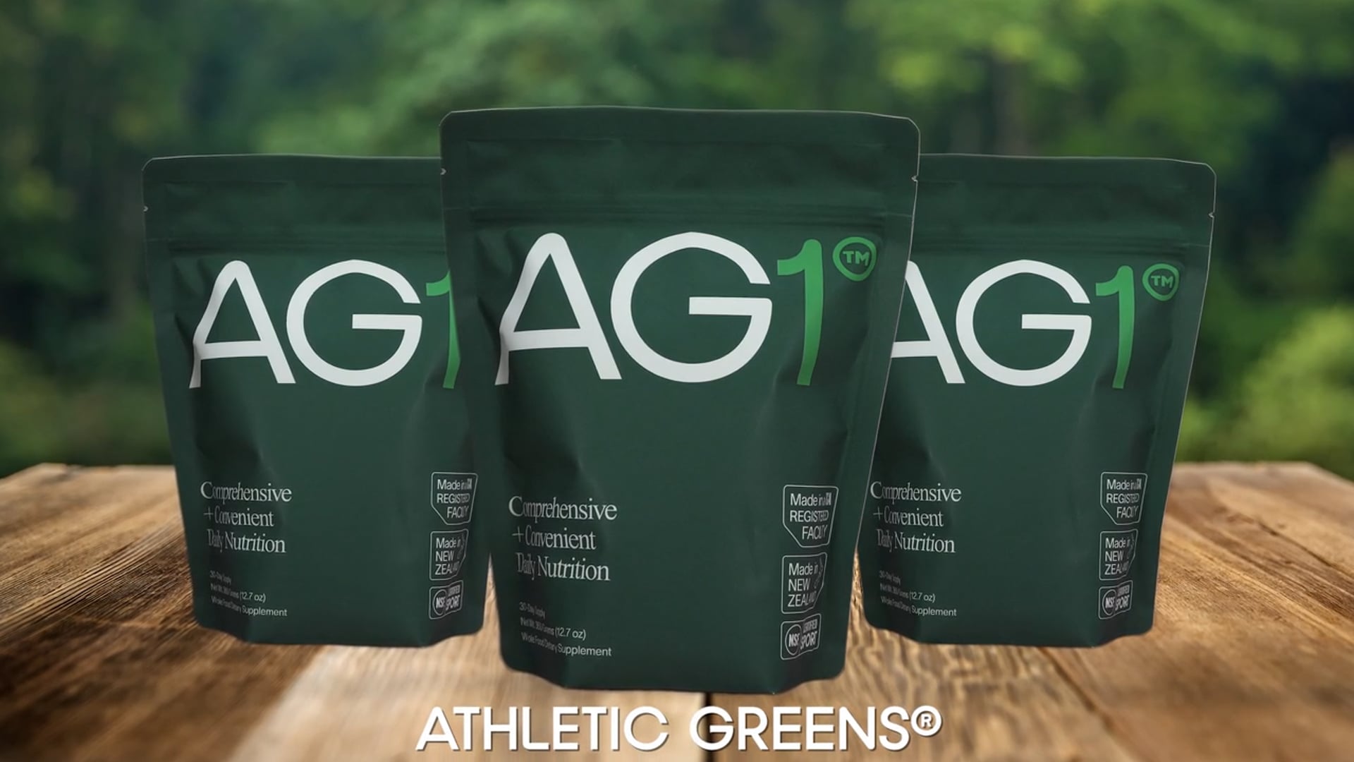 Athletic Greens Product & Lifestyle