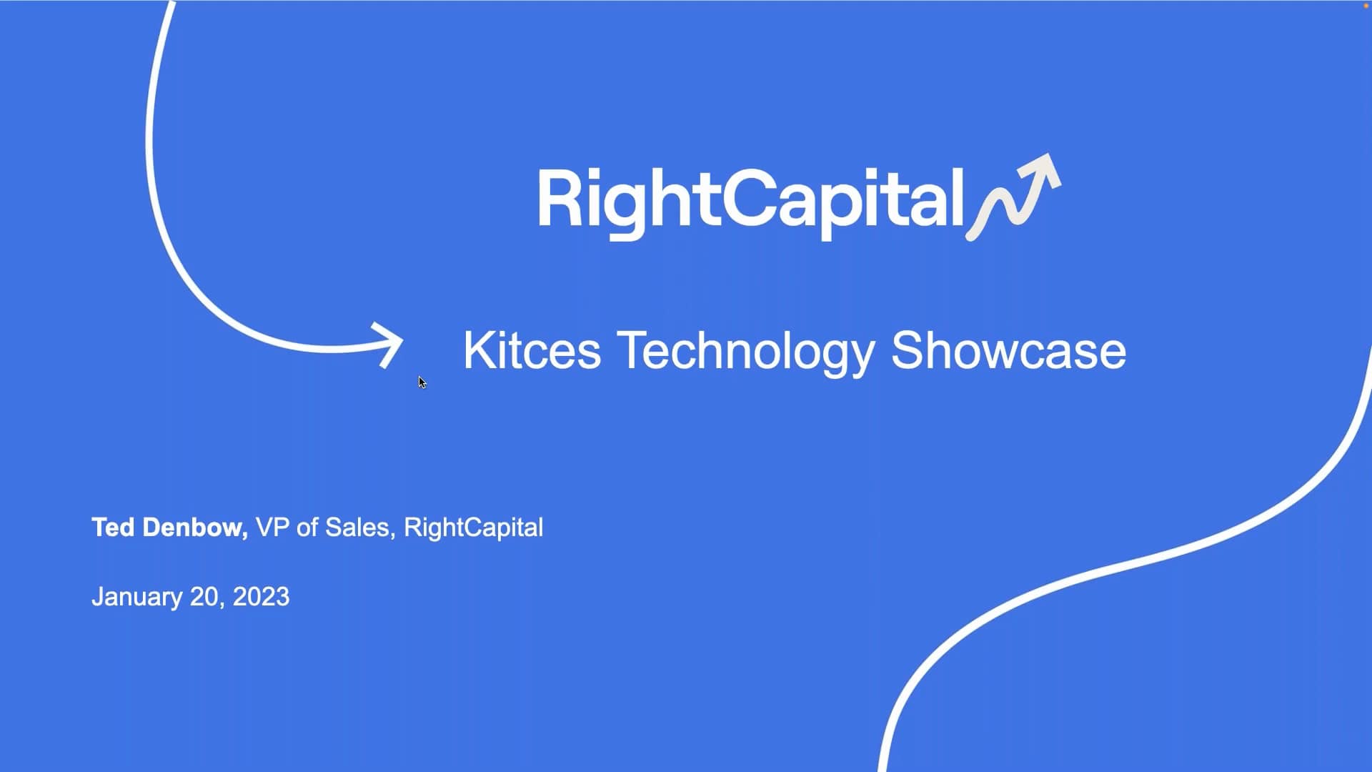 Kitces Tech Showcase RightCapital on Vimeo