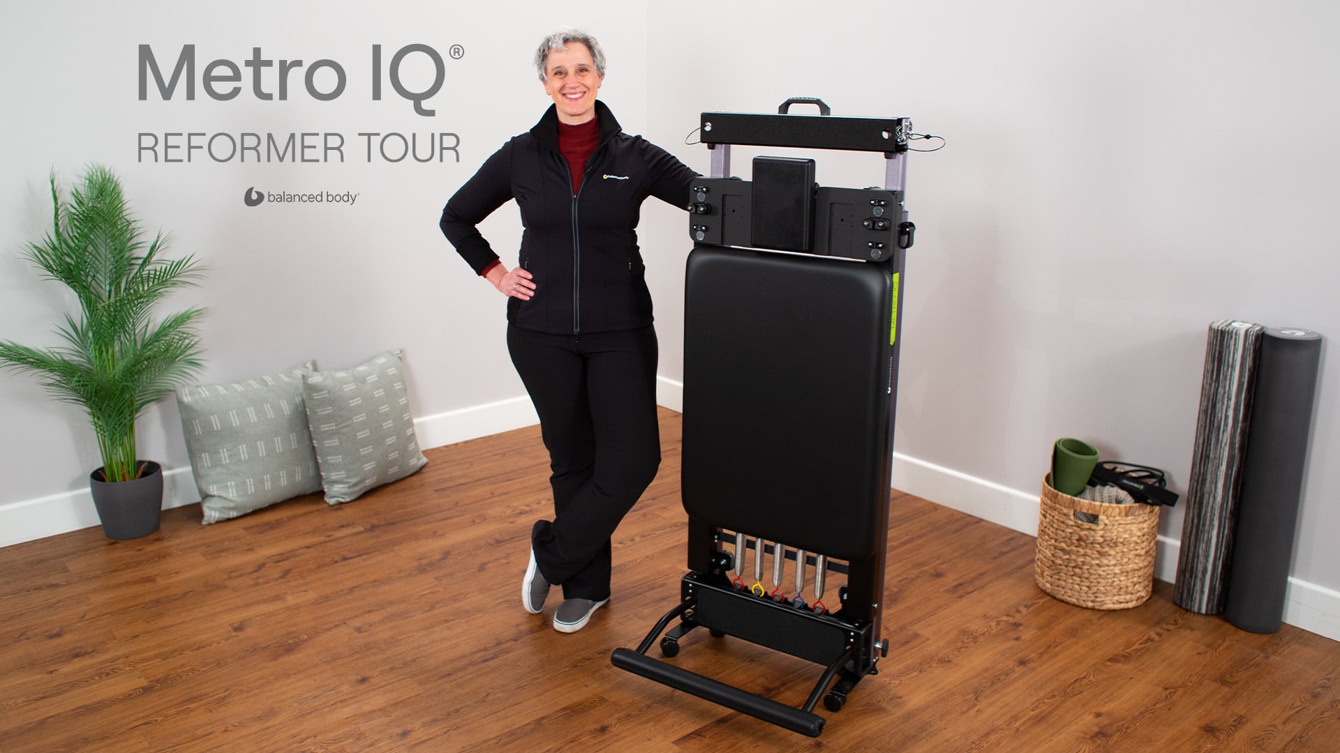 Pilates Machine for Home - Metro IQ Reformer - Home Reformer