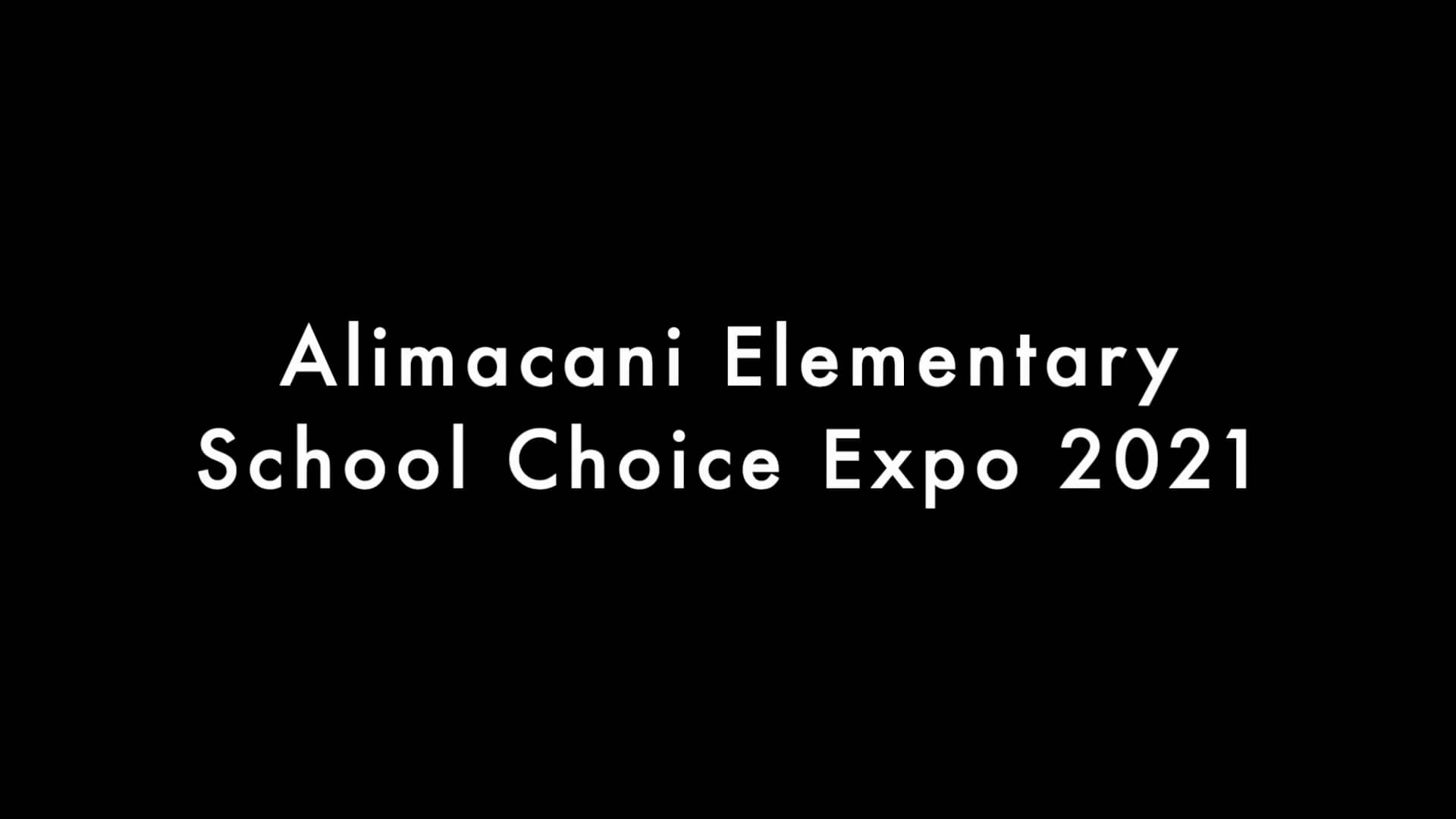 Alimacani School Expo 2021 On Vimeo