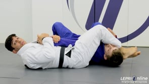 Knee Shield to Sweep Attempt to Armbar