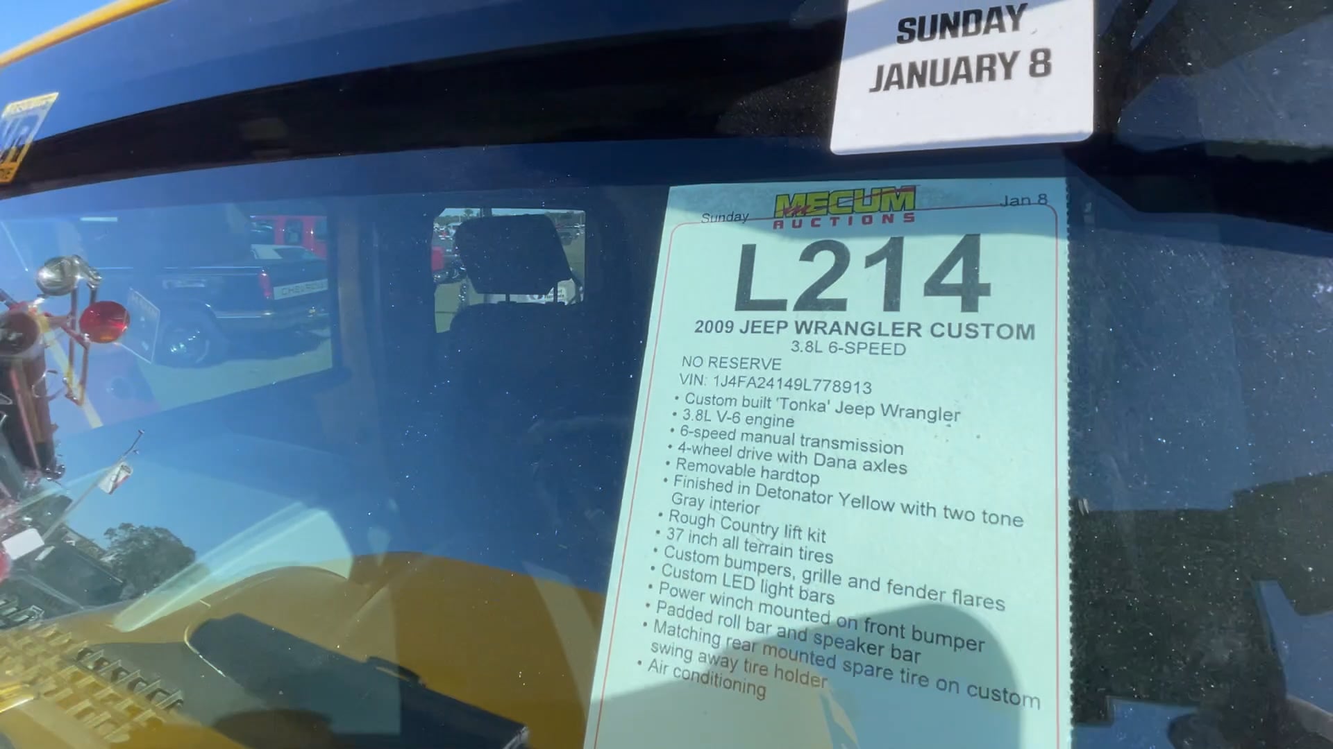 2009 Jeep Wrangler Custom | L214 | Kissimmee 2023