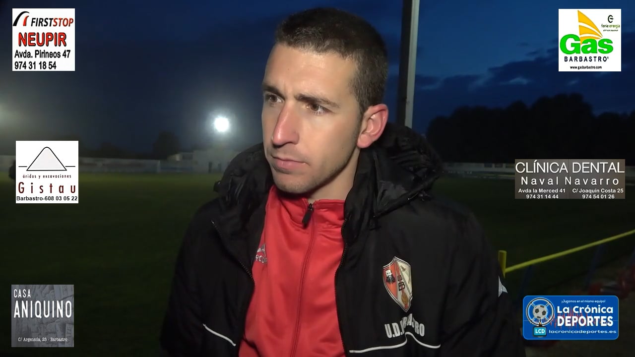 ADRIÁN BUETAS (Jugador Barbastro) CD Robres 0-1 UD Barbastro / Jornada 16 / 3ª División