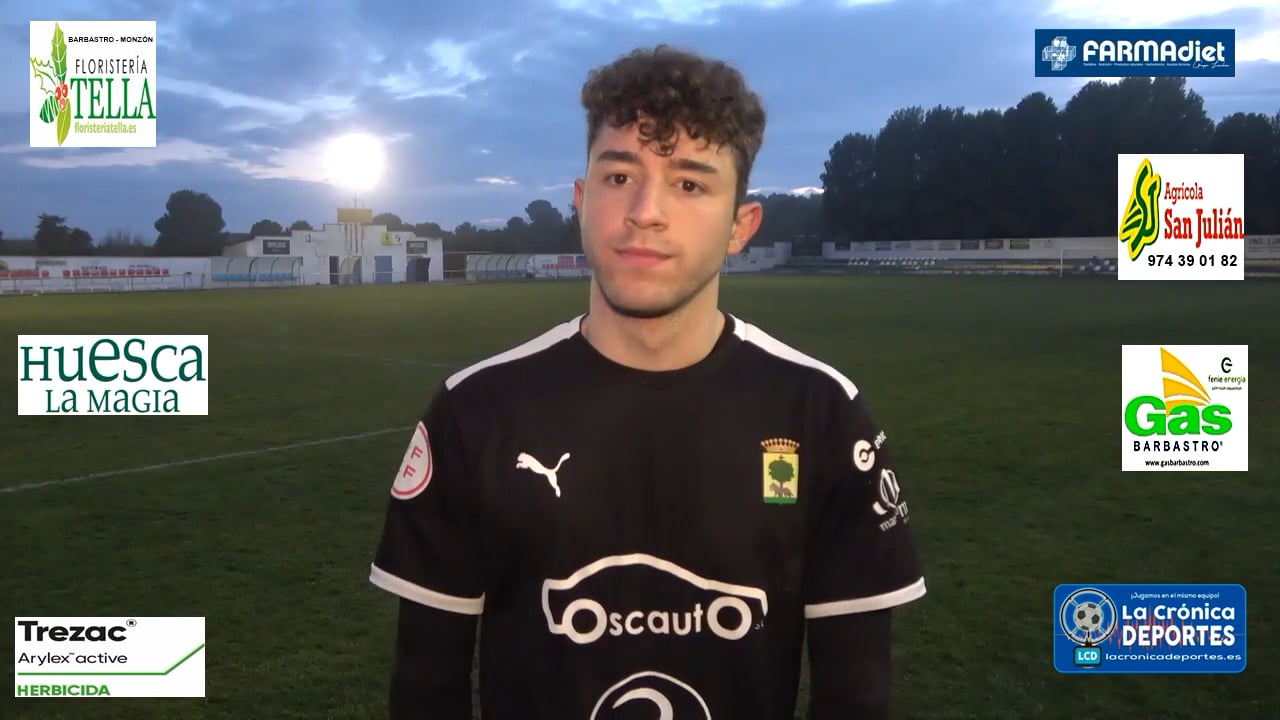 MATEO LITE (Jugador Robres) CD Robres 0-1 UD Barbastro / Jornada 16 / 3ª División