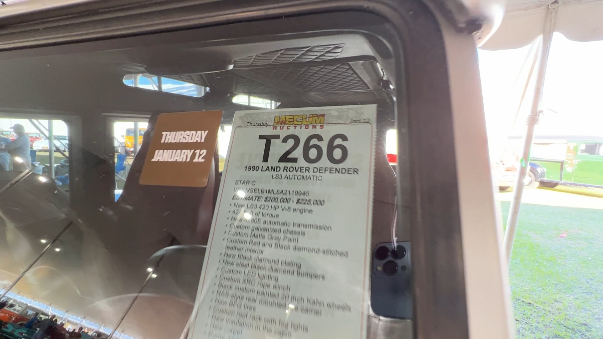 1990 Land Rover Defender | T266 | Kissimmee 2023