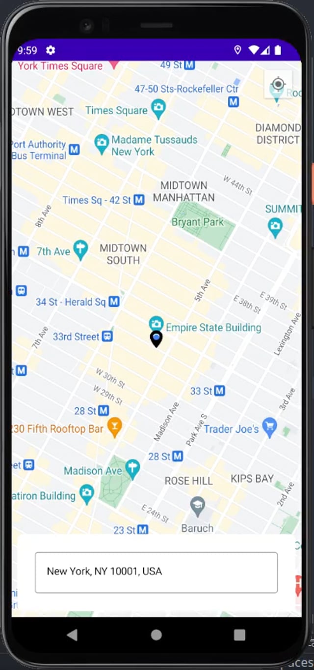 Integrating Google Maps, Places API, and Reverse Geocoding with Jetpack  Compose
