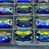 Vidéo: Strass Rectangle AB Cristal - Rectangle à coudre en verre - 10x14 à 20x28mm