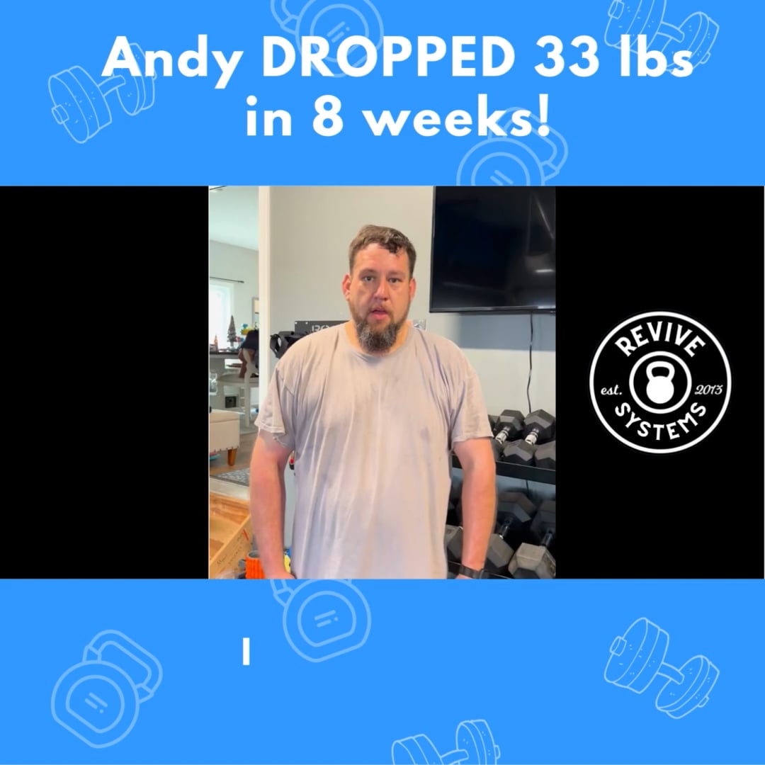 Andy DROPPED 33lbs in 8 weeks!.mp4 on Vimeo