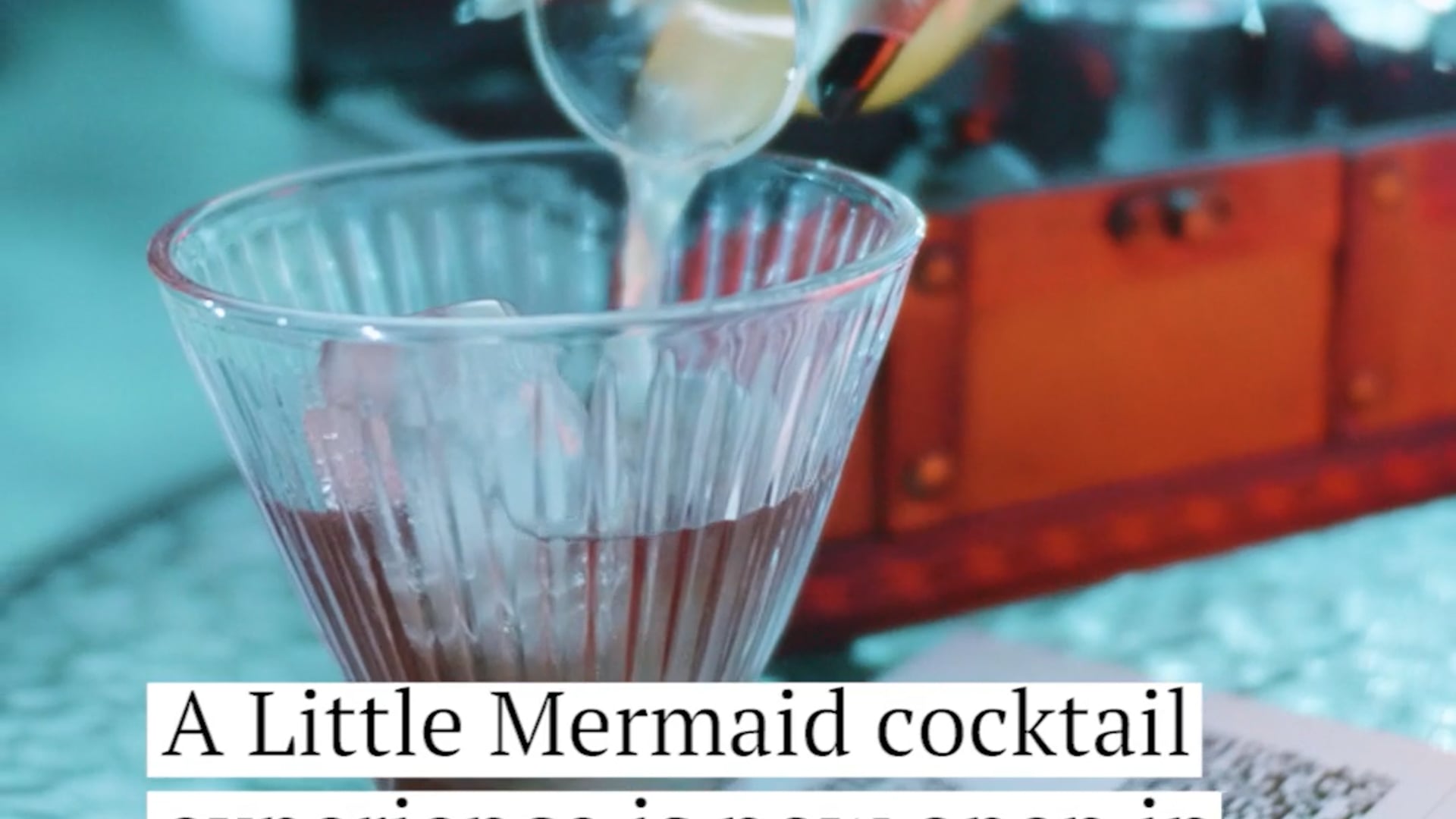 Little Mermaid Cocktail Experience
