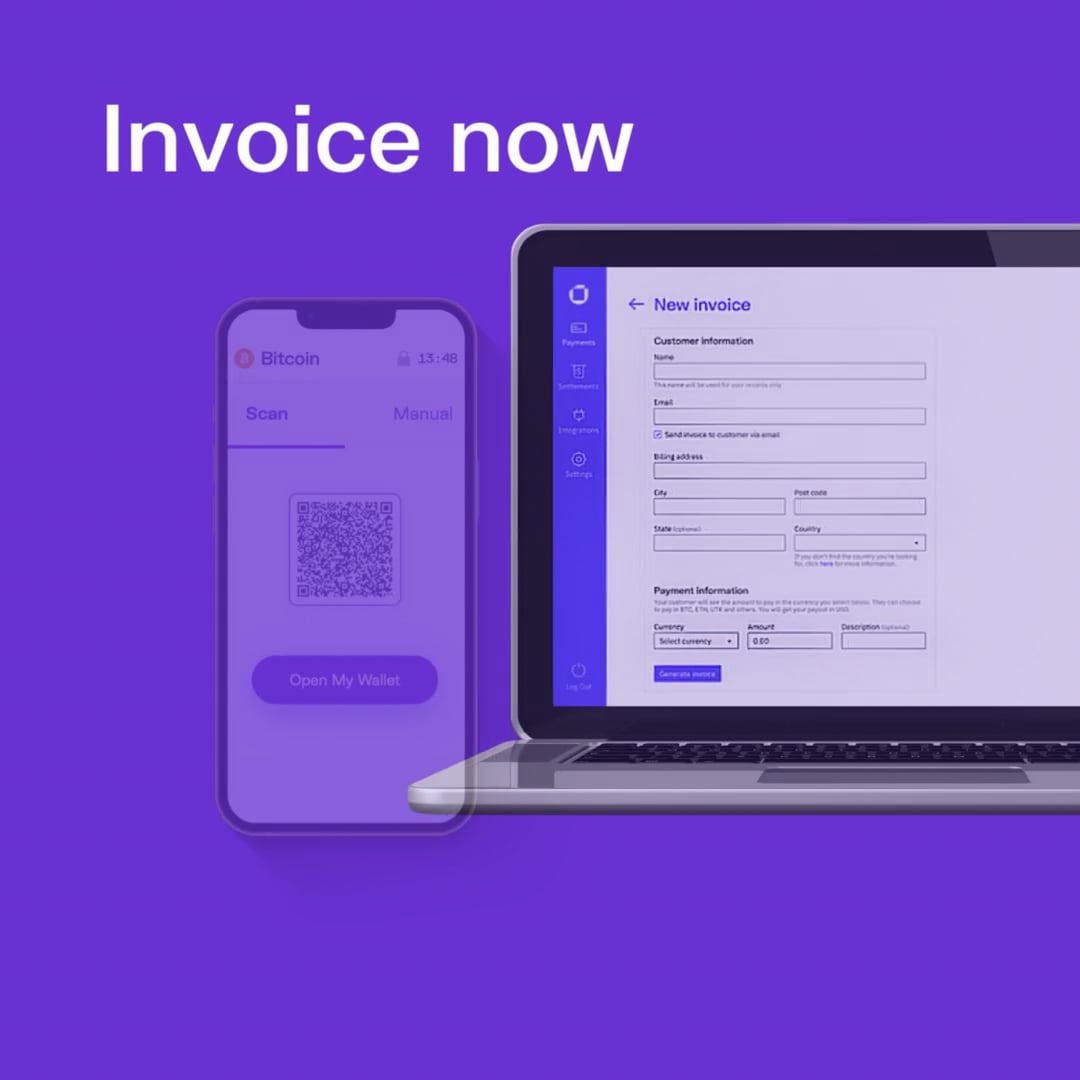 Utrust Animated Invoicing on Vimeo