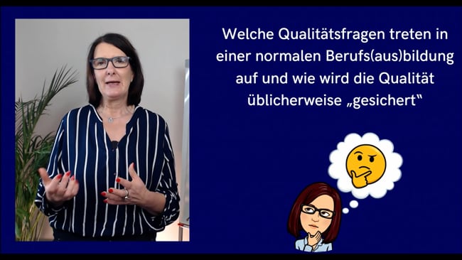 26 - Brainstorming: Welche Qualitätsfragen treten in der Berufs(aus)bildung auf?