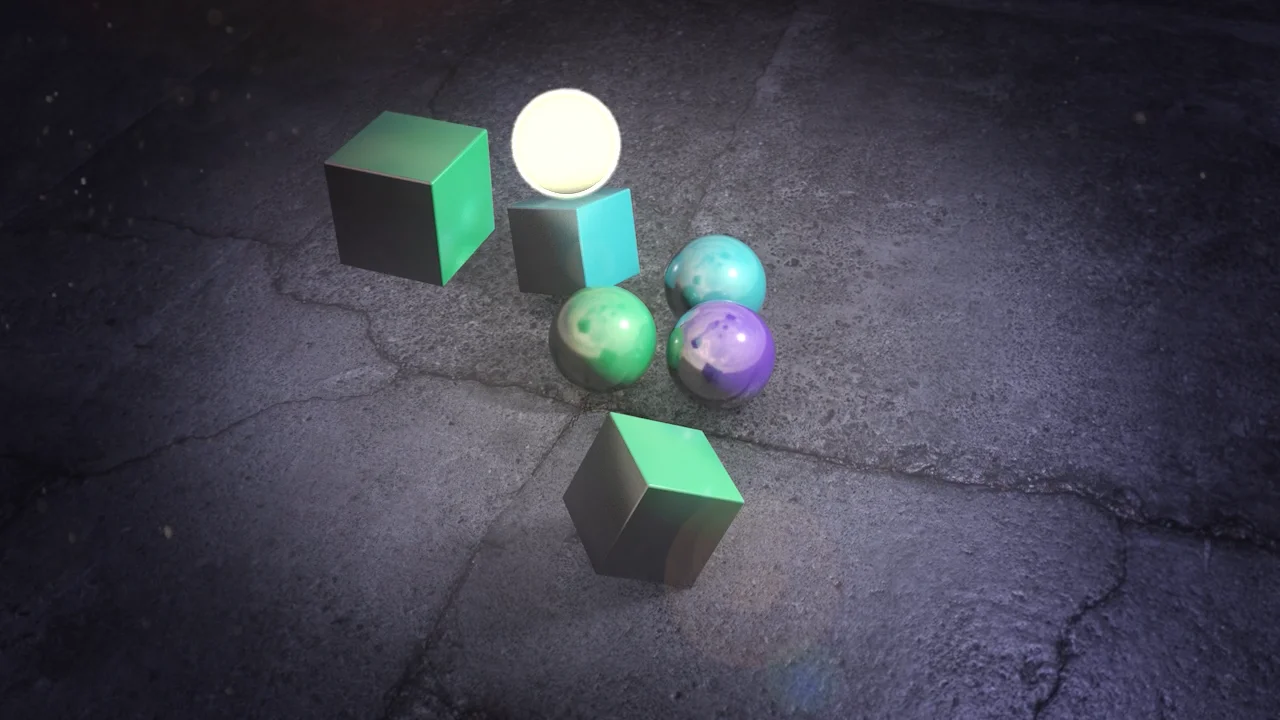 Cube emitter on Vimeo