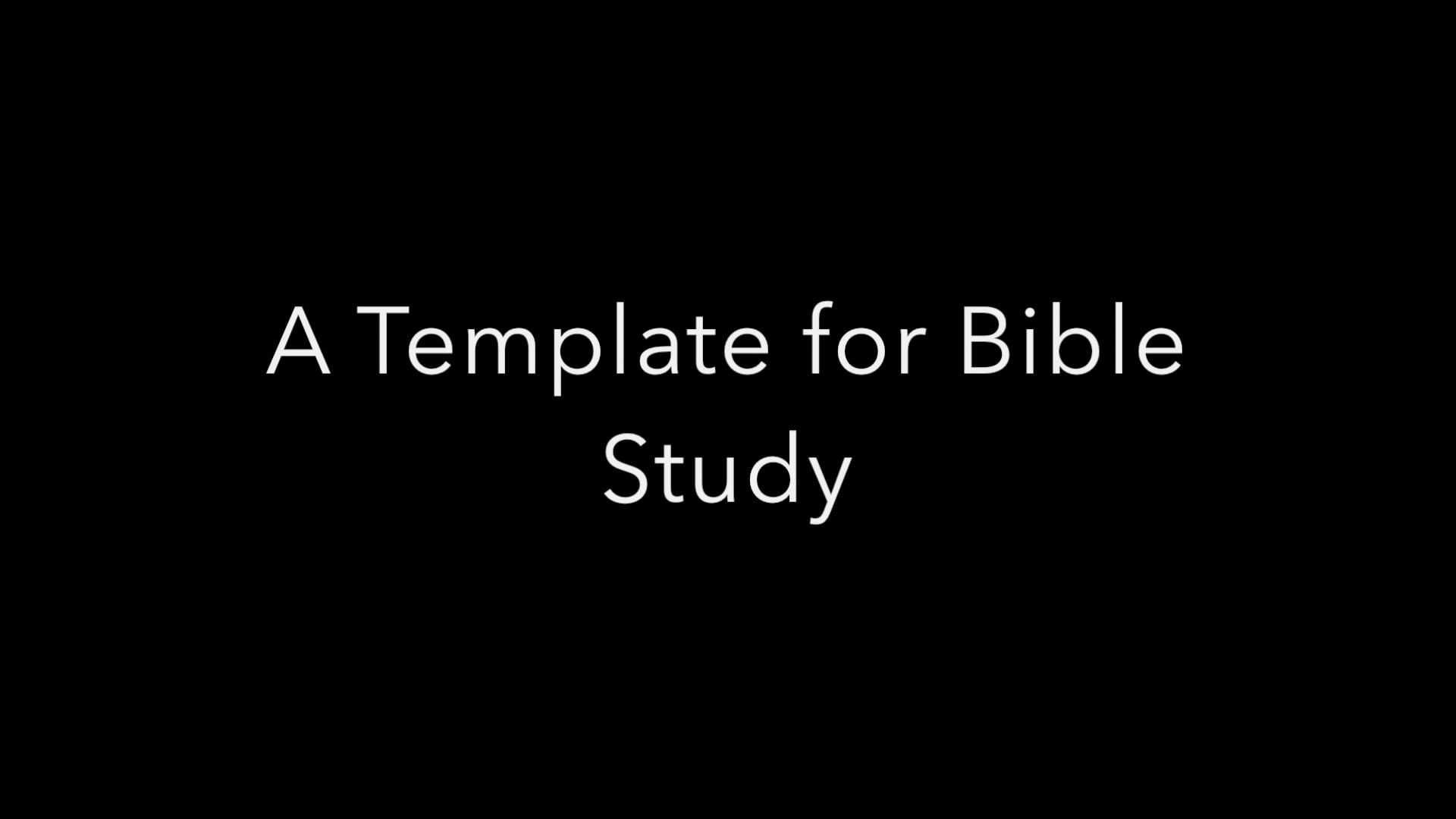 a-bible-study-template-on-vimeo