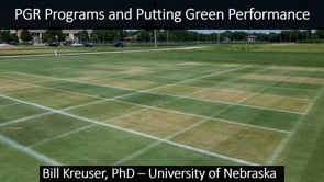 PGR Programs and Putting Green Performance