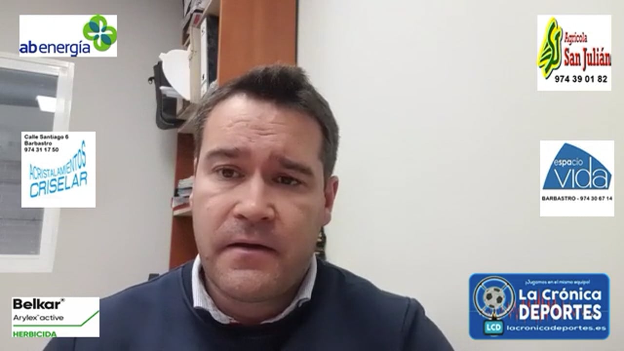 RUBÉN ZAPATER (Entrenador Épila) CD Cariñena 1-1 CF Épila / Jornada 16 / 3ª División