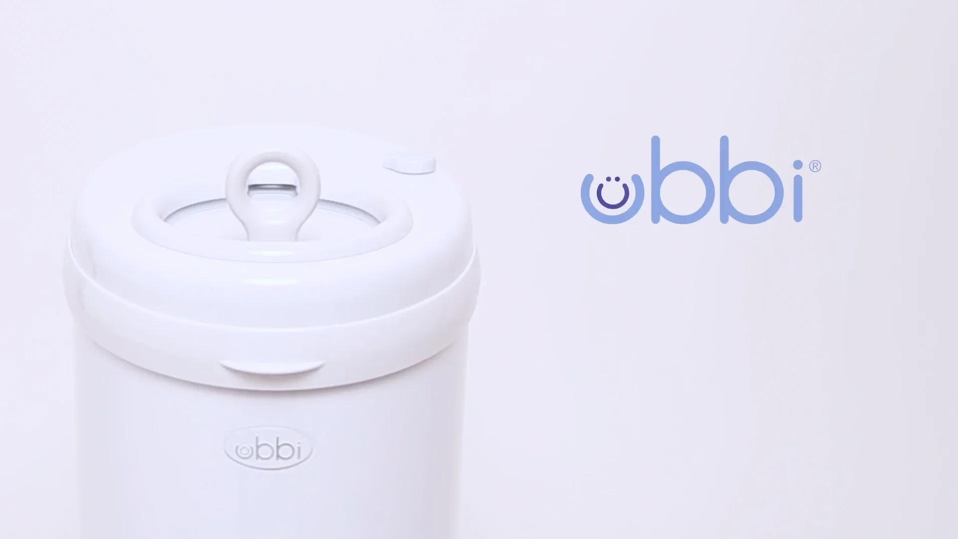 Ubbi Ubbi x Babylist Matte Steel Diaper Pail - Matte Oat