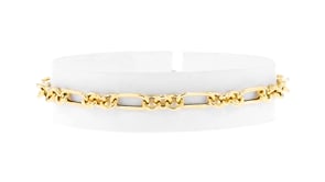 Italian 14kt Yellow Gold Cable-Link Bracelet