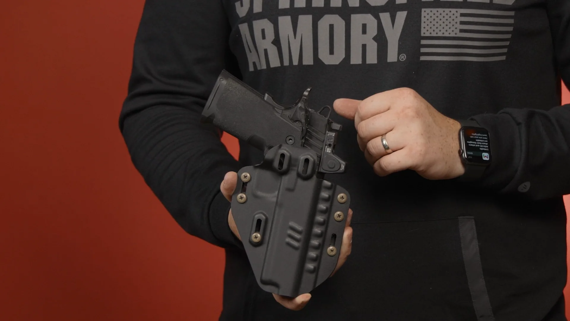 Crossbreed® Rogue OWB/IWB Holster - 1911 DS 5