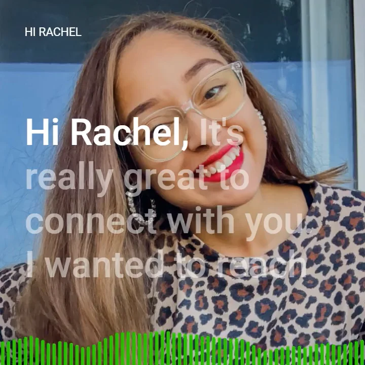 Hi Rachel on Vimeo
