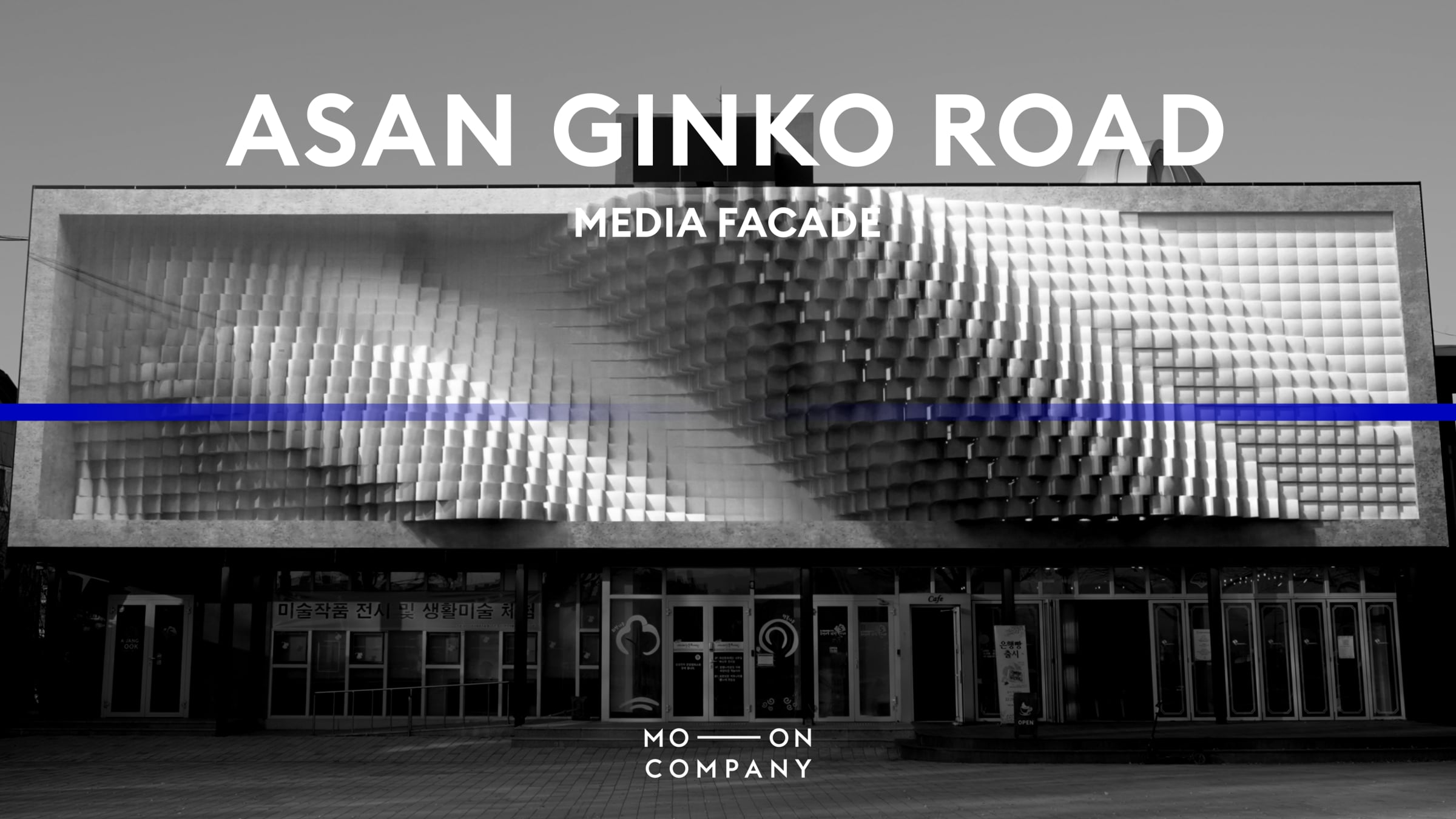 ASAN GINKO ROAD - MEDIA FACADE, 2022 | Videos & Movies on Vimeo