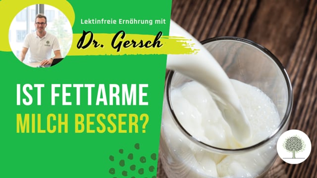 Ist fettarme Milch empfehlenswert? 