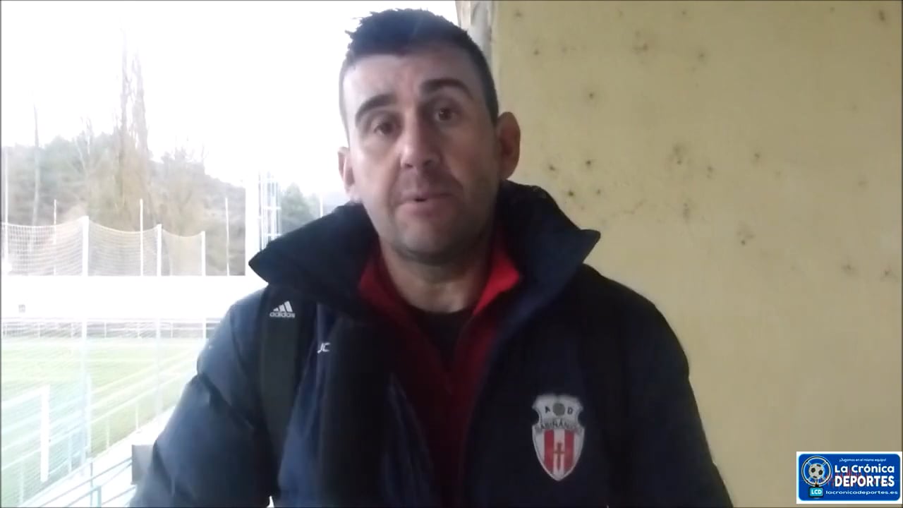 MARCOS PIEDRAFITA (Entrenador Sabiñánigo) CF Jacetano 1-1 AD Sabiñánigo / Jornada 12 / Regional Preferente Gr 1 / Fuente: Deporte Cantera 