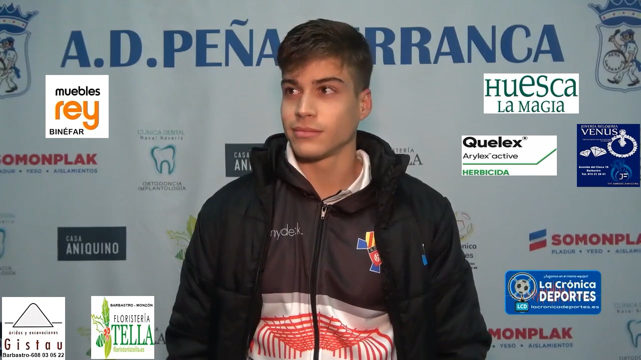 LUIS (Jugador Lanaja) P. Ferranca Tella 3-2 AD Lanaja / Jornada 15 / 1ª Regional Gr 2
