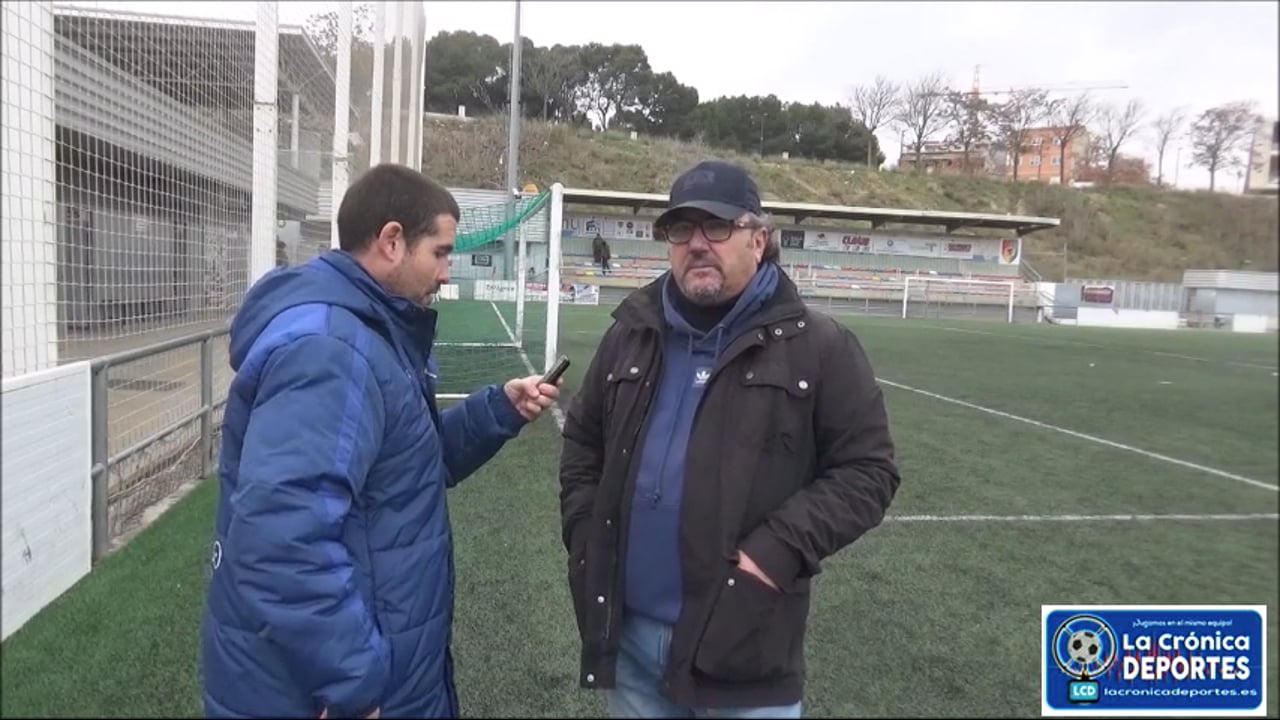 ÓSCAR TIBERIO (Entrenador Borja) UD Montecarlo 1-1 SD Borja / Jornada 14 / Regional Preferente Gr 2 / Fuente: YouTube Raúl Futbolero