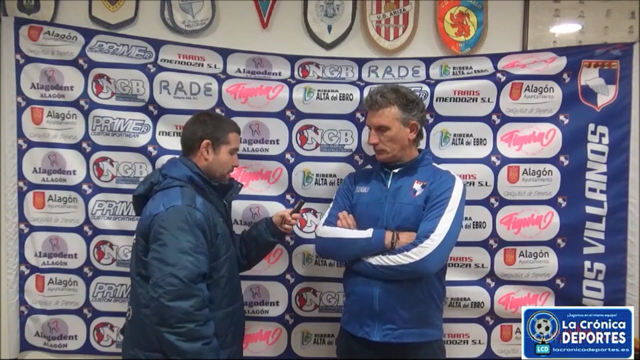 JOSÉ RAMÓN SUÁREZ (Entrenador Villa de Alagón) Villa de Alagón 1-3 Santa Anastasia / Jornada 14 / Regional Preferente Gr 2 / Fuente: YouTube Raúl Futbolero