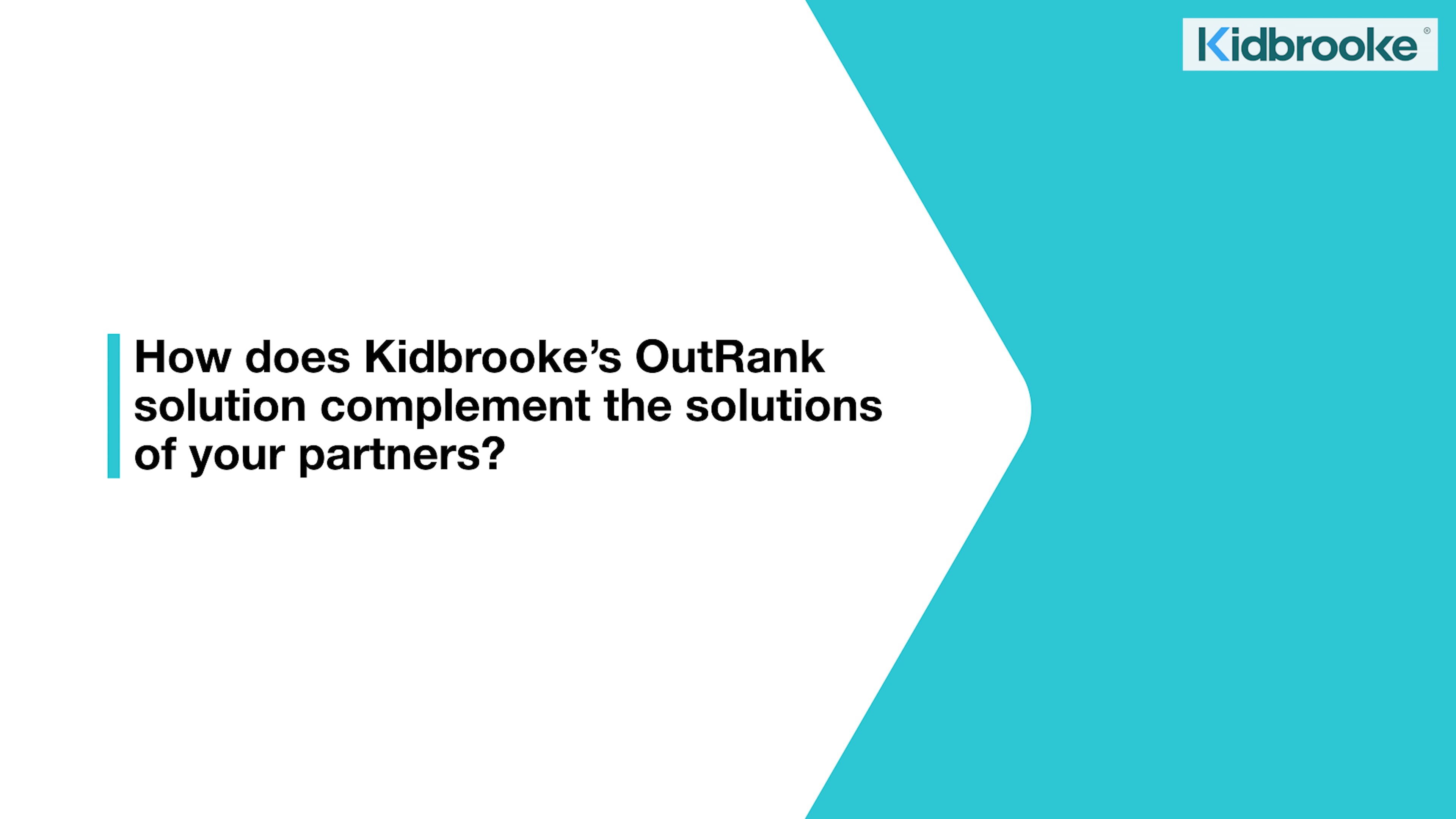 Kidbrooke How does OutRank complement partners on Vimeo