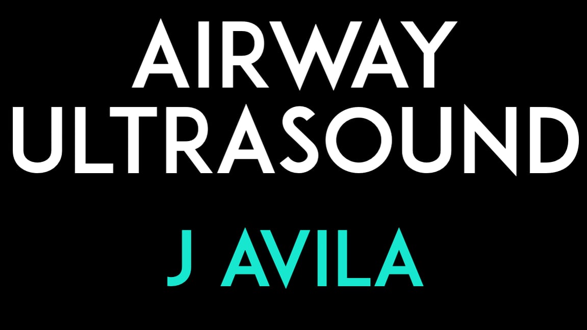 Image of Airway Ultrasound 2023 update