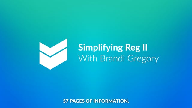 Simplifying Reg II with Brandi Gregory  //  Cornerstone Hot Takes