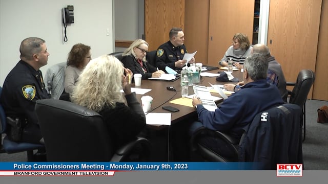 Board of Police Commissioners - 1/9/2023