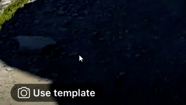 Neue Vorlagen Funktion für Reels