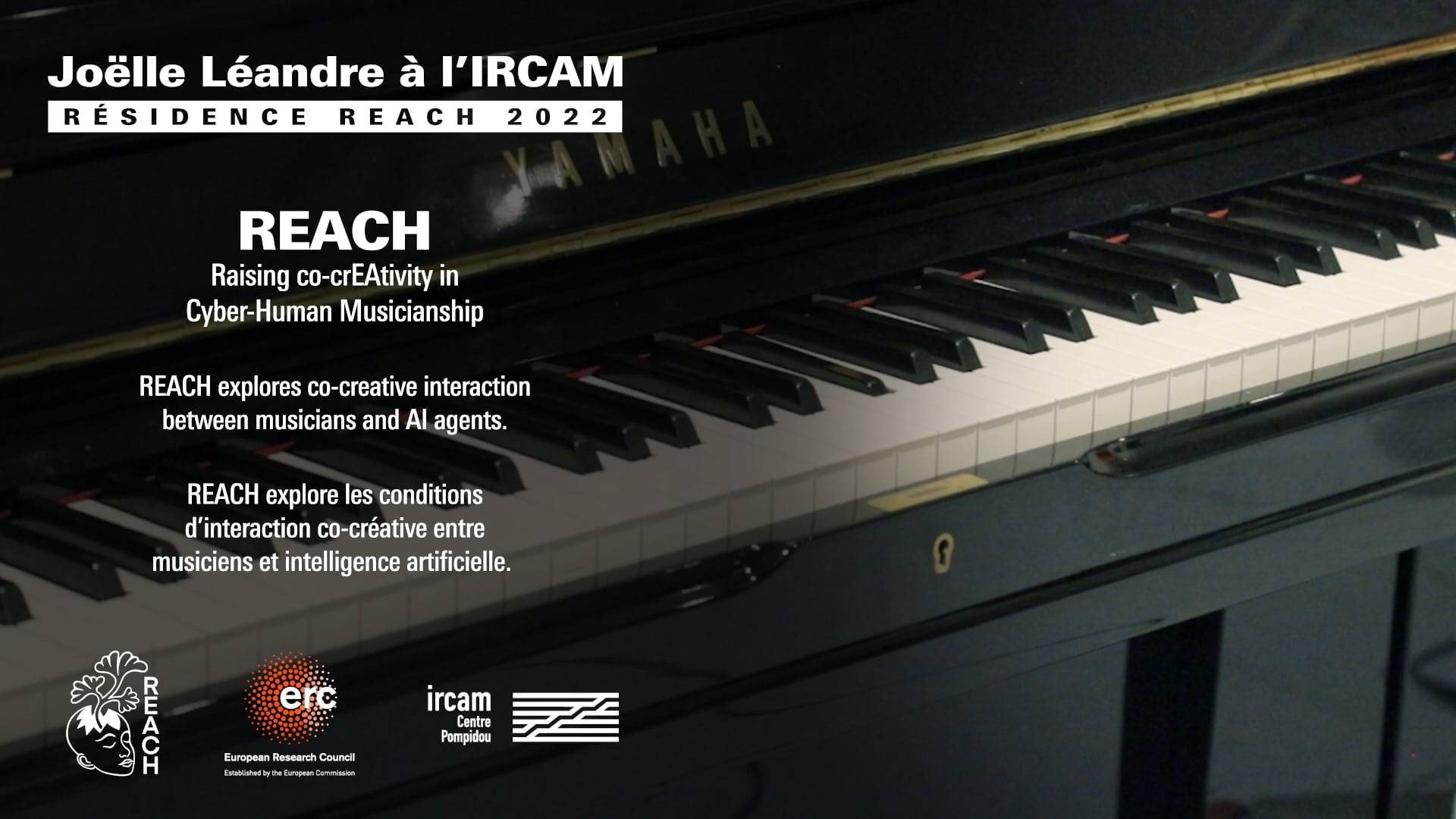 Joëlle Léandre à l'IRCAM - Résidence REACH 2022 - Teaser