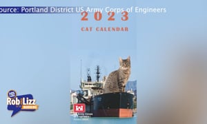 Army Corp's Cat Calender
