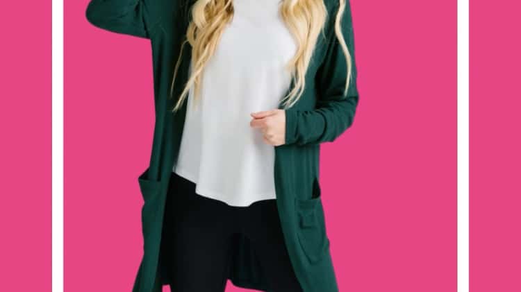 Zyia army green lounge best sale boyfriend cardigan