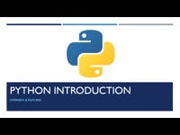 Python Introduction &amp; Features