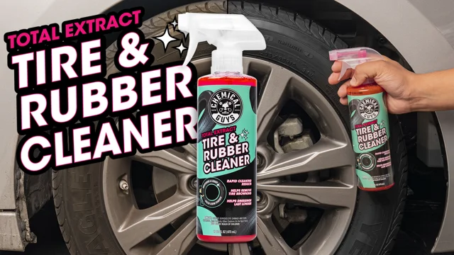 Chemical Guys Total Extract Tire & Rubber Cleaner review - back in black -  The Gadgeteer